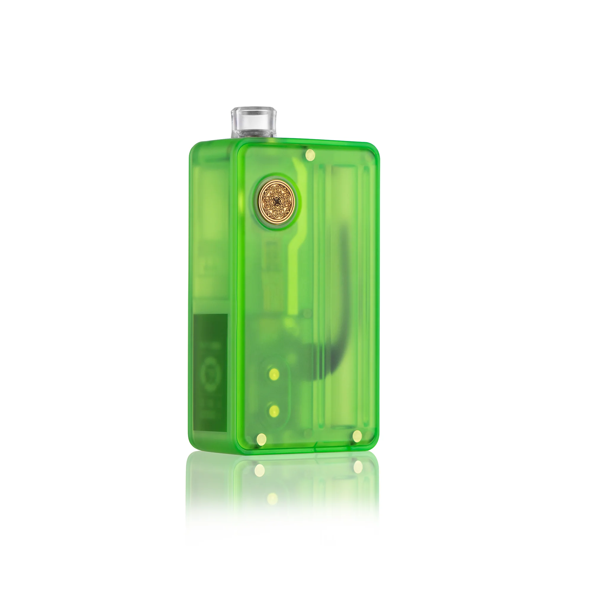 DOTMOD_AIO_V2_Lite_綠色輕量化設計的V2 LITE,擁有2.7ml 煙油倉,兼容 Dotmod 霧化芯從 0.3Ω 到 1.2Ω 都能使用