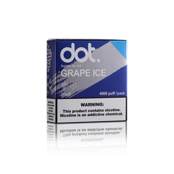 美國佩特里DOT SWITCH 煙彈 葡萄4000puff/pack 2pcs