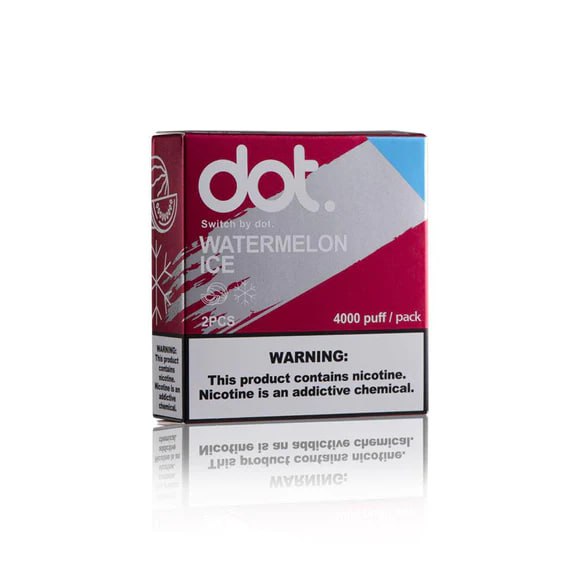 美國佩特里DOT SWITCH煙彈 西瓜4000puff/pack 2pcs