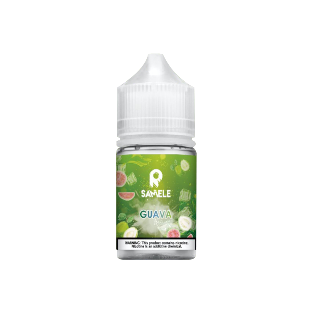 Samele 冰釀芭樂-30ML，紅心芭樂的氣味更加濃郁,芭樂清爽甜美的充滿口中,一口接一口不會甜膩