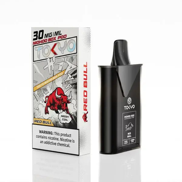 東京魔盒電子煙飲料系列煙彈，魔盒煙彈-紅牛